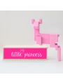 Caja de luz "Little Princess". Lámpara madera 'Little Princess'