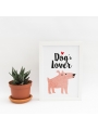Lámina decorativa 'Dogs Lover'
