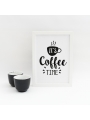 Lámina decorativa 'Coffee Time'