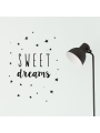 Vinilo 'Sweet dreams'. Adhesivo decoración habitación.